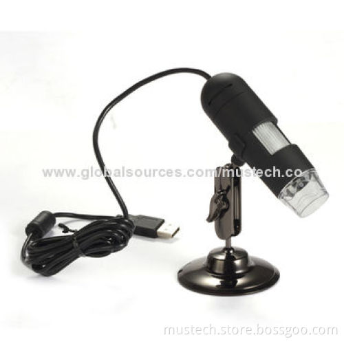 Mustech 1.3mp 200x Portable USB Microscope with FCC Mark